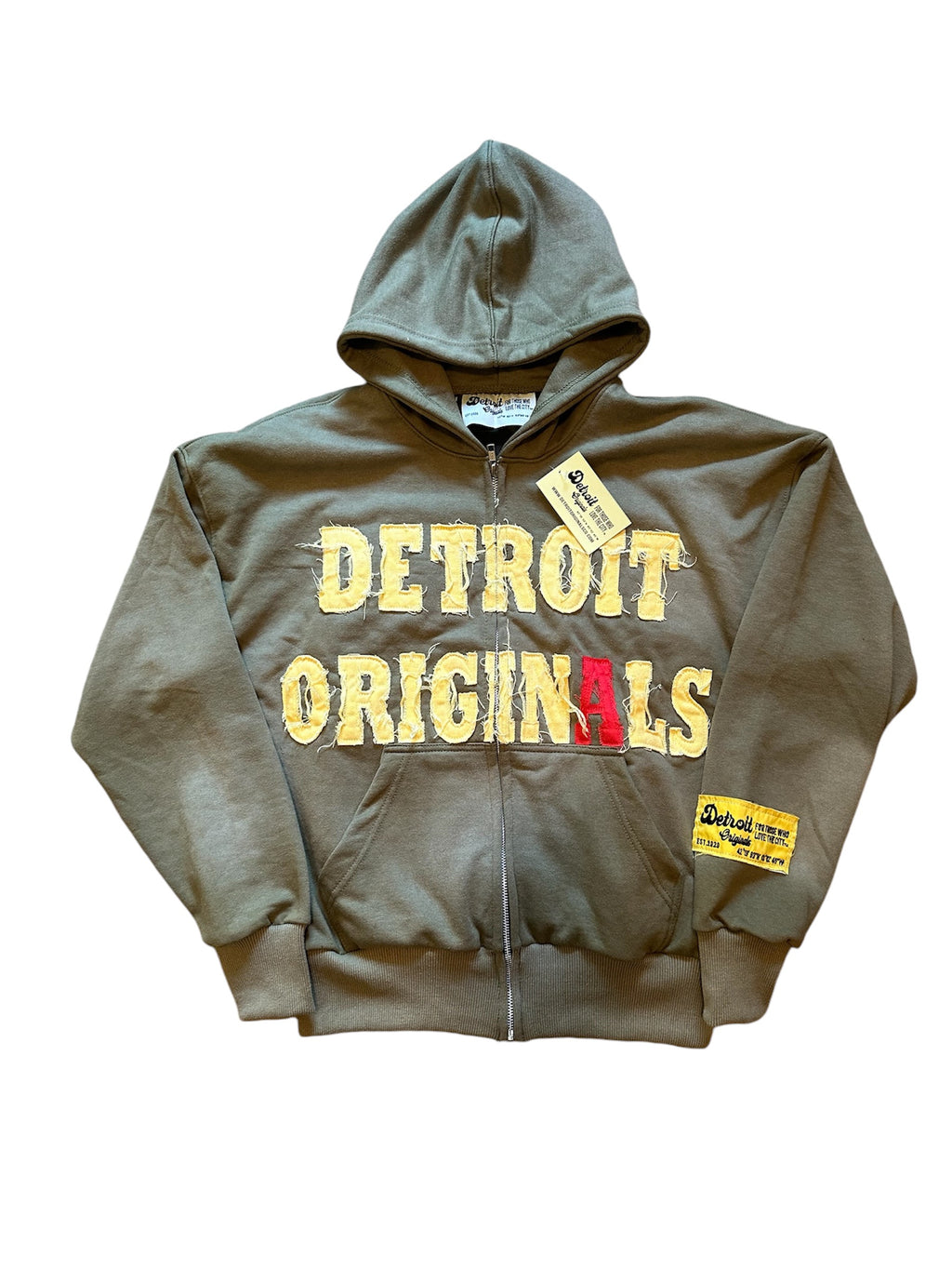 Detroit Originals “For Those Who Love The City” Hoodie