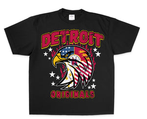Detroit Originals Eagle x City Flag T-Shirt