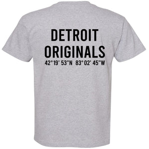 Detroit Originals Coordinates T-Shirt