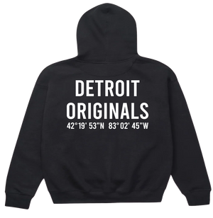 Detroit Originals Coordinates logo hoodie and pants