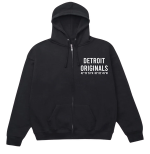 Detroit Originals Coordinates logo hoodie and pants