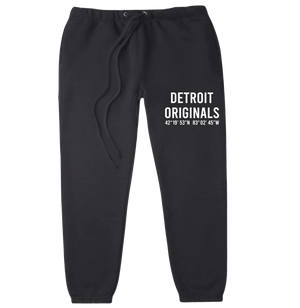 Detroit Originals Coordinates logo hoodie and pants