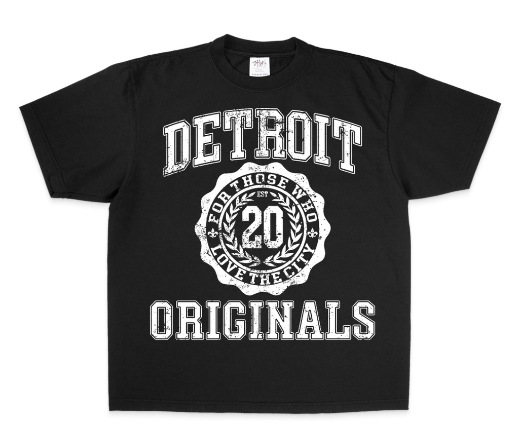 Detroit Originals Collegiate Crest T-Shirt