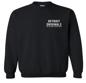 Detroit Originals Coordinates Crewneck Sweatshirt