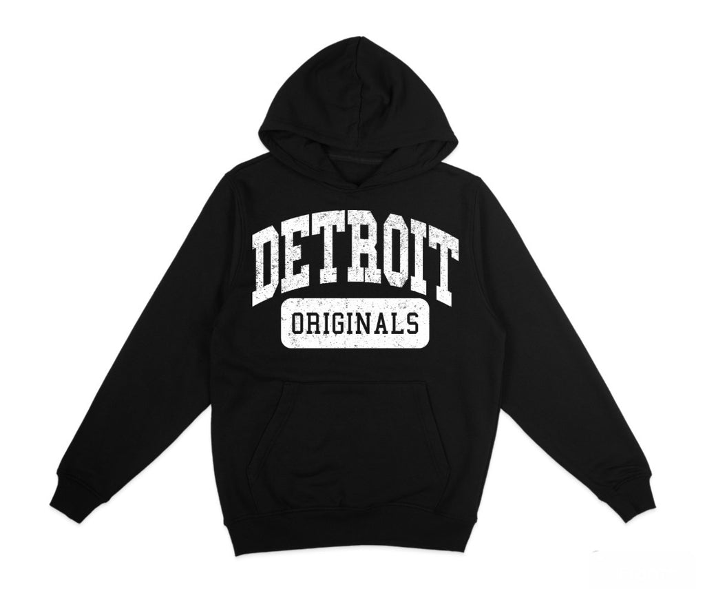 Detroit Originals Arched Logo Hooded Sweatshirt
