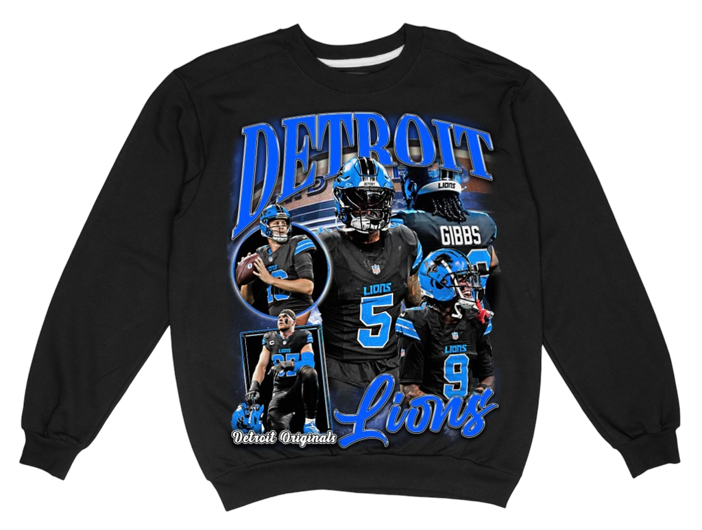 Detroit Originals “Motor City Muscle” Crewneck