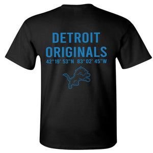 Detroit Originals Coordinates T-Shirt