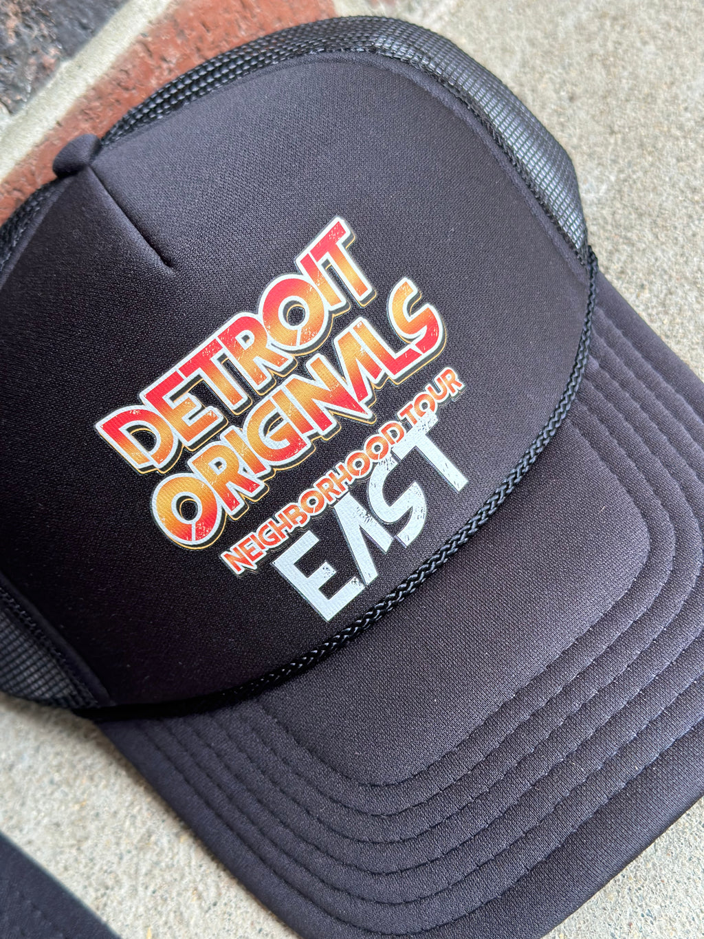Detroit Originals Neighborhood Tour East Trucker Cap