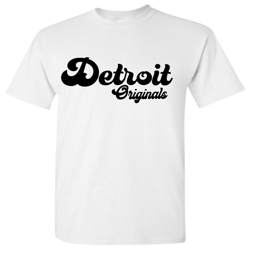 Detroit Originals Script T-Shirt