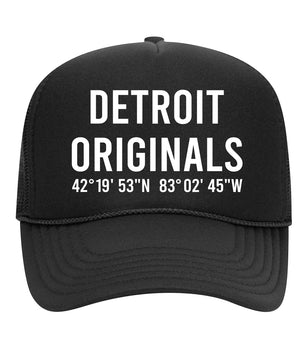 Detroit Originals Coordinates Trucker Cap