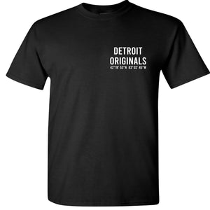 Detroit Originals Coordinates T-Shirt