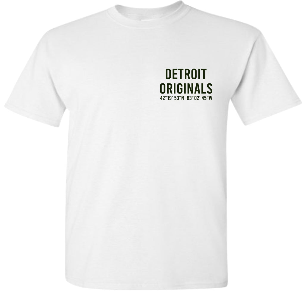Detroit Originals Coordinates T-Shirt