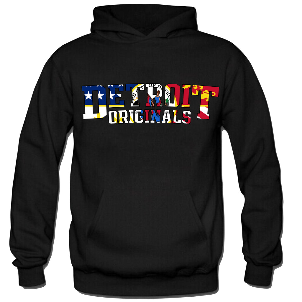 Detroit Originals City Flag Hoodie