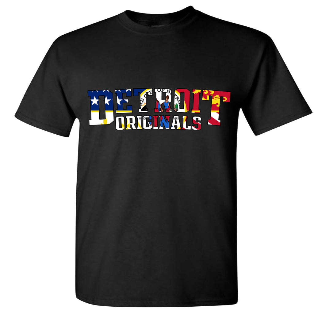 Detroit Originals City Flag T-Shirt